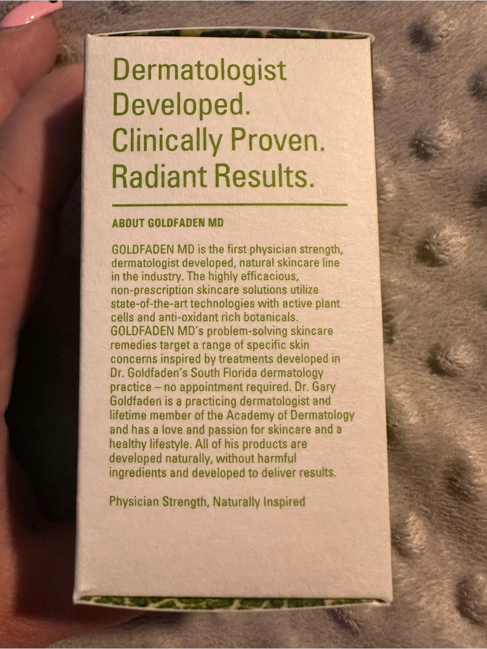 Goldfaden MD Bright Eyes Eye Cream Concentrate - Green